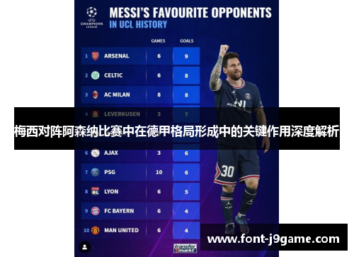 梅西对阵阿森纳比赛中在德甲格局形成中的关键作用深度解析